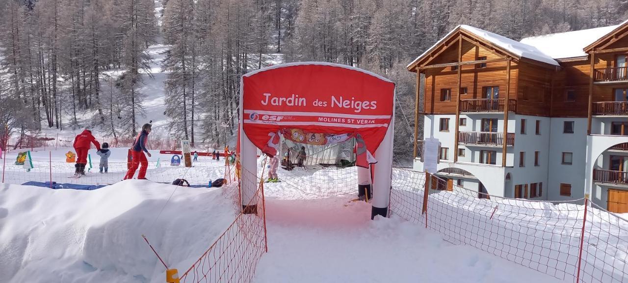 Skis Aux Pieds Dans Un Appartement Cosy Au Coeur Du Queyras Molines-en-Queyras Exterior foto